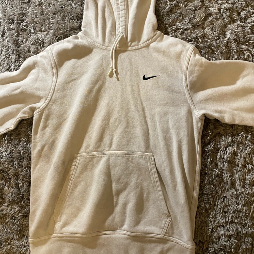 White nike hoodie
